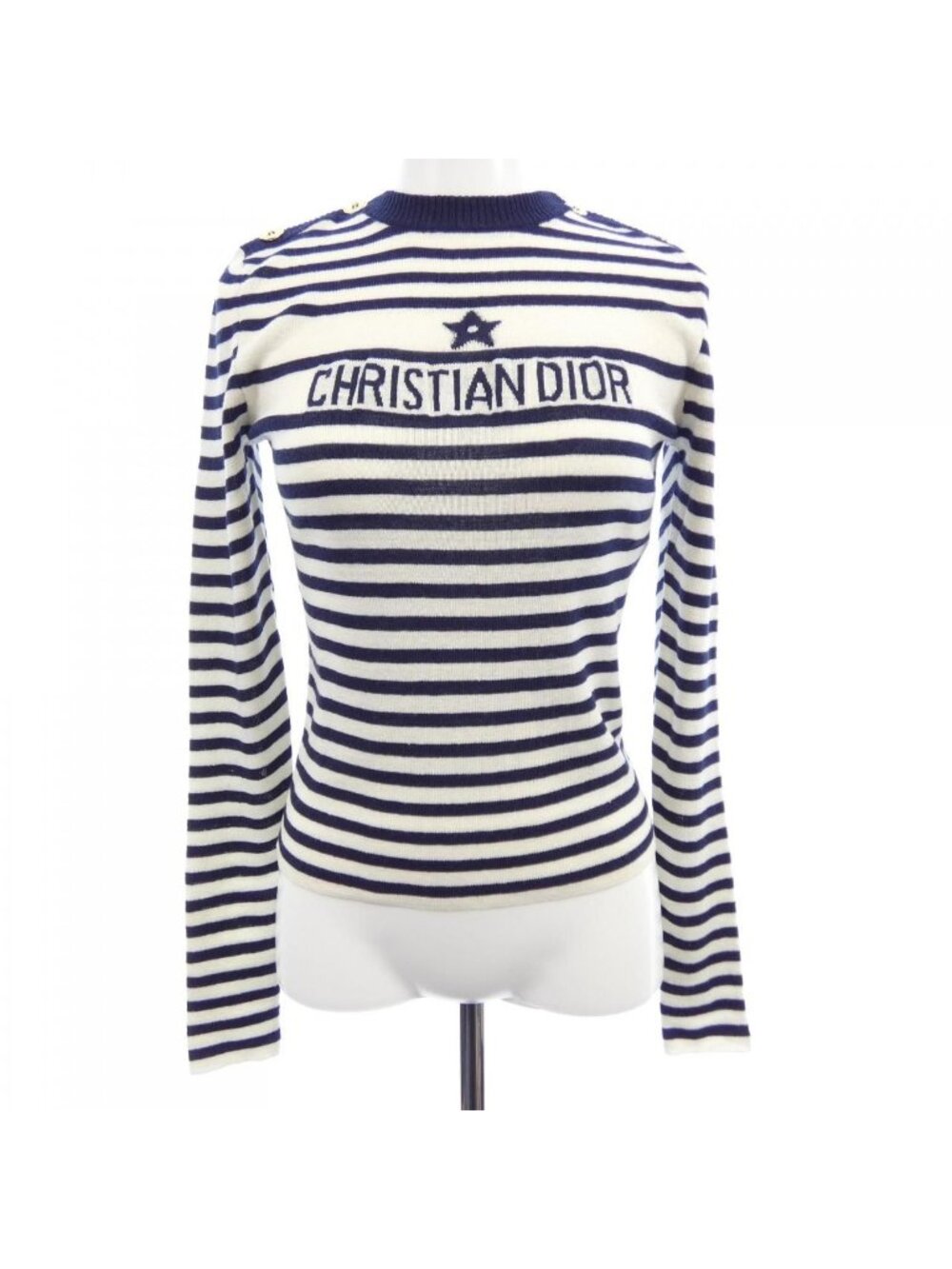 Dior Knit Sweater White